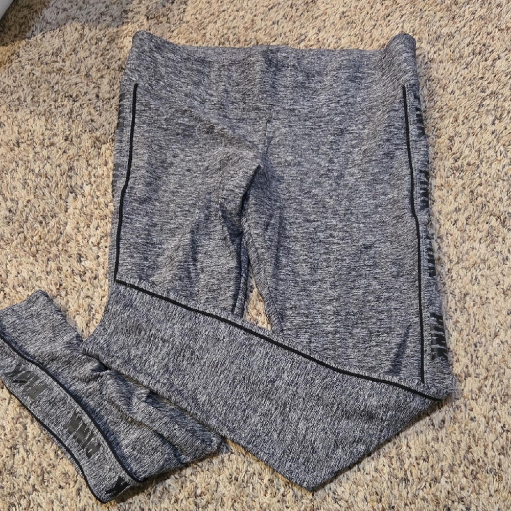 PINK Victoria's Secret Heather Gray Performance Leggings